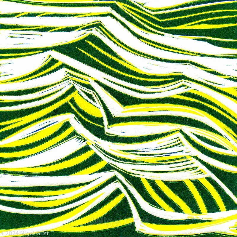  - Linocut