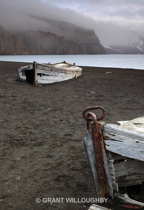 Deception Island Old whalers station - Antartica