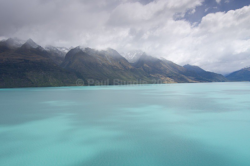 Lake Waikatipu clearing storm - New Zealand South Island