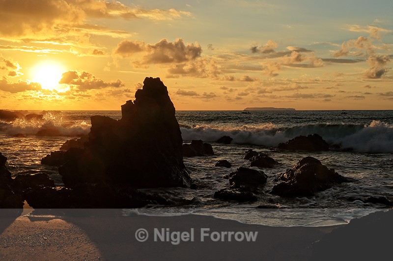 Sunset at Copa de Arbol, Osa Peninsula, Costa Rica - Costa Rica