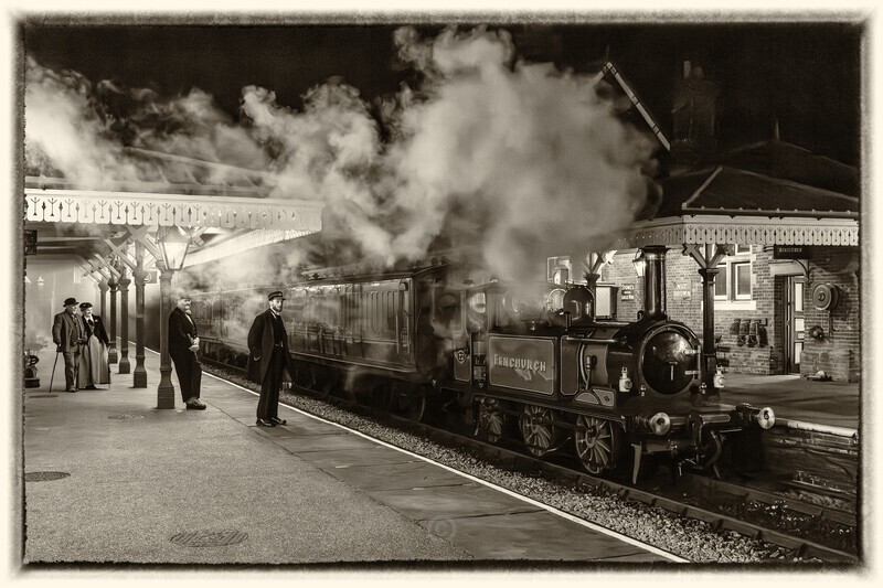 Waiting for the Up train to arrive - The Lure of Steam Latest Images