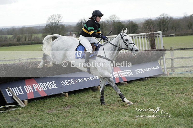 PtP 250223 0480 - Kimblewick Hunt Point-to-Point Kingston Blount 25/02/23