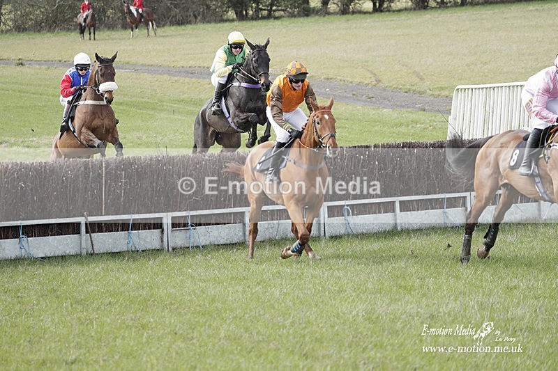 PtP 180323 447 - Shelfield Park Races with Croome & West Warwickshire Hunt  18/03/23