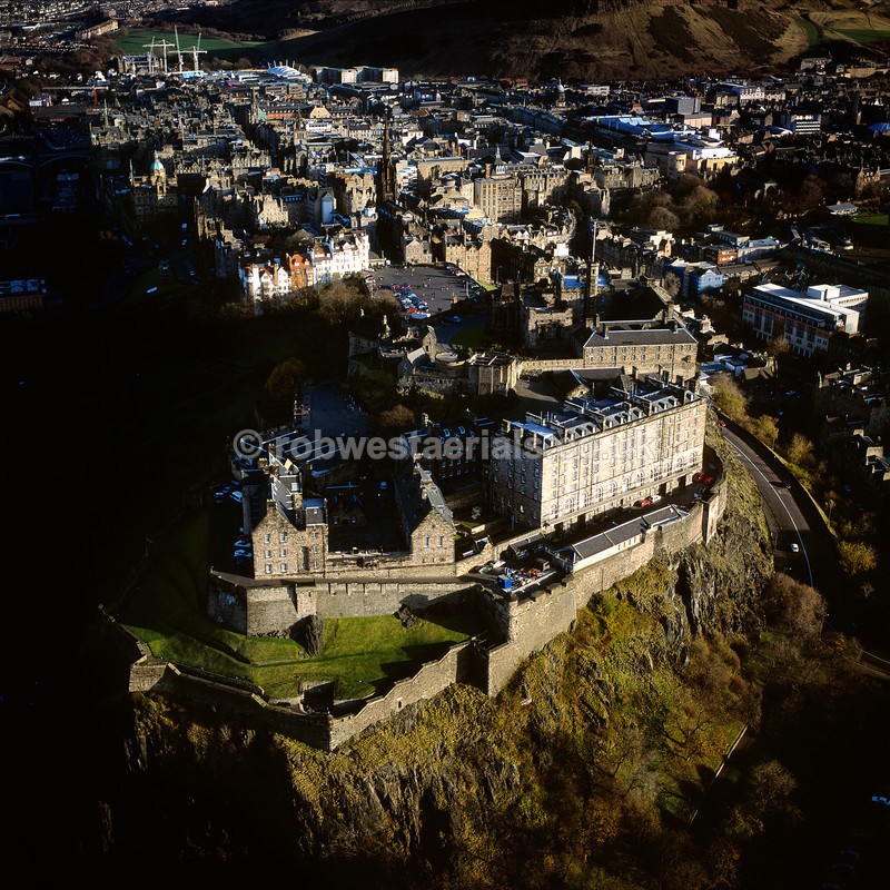 aerial pictures of Scottish cities towns monuments tourist attractions Royal castles capital of Scotland