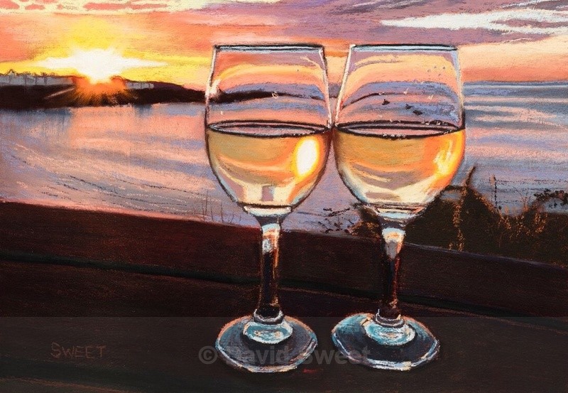 Bayview Sunset - Paintings
