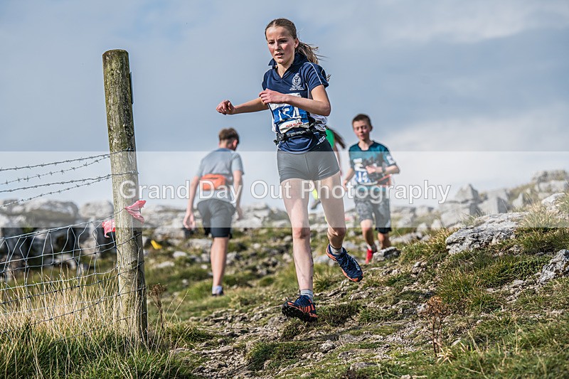 Year 8-9-214 - The English Schools Fell Running Championship Giggleswick Year 8-9 Sunday 6th October 2024