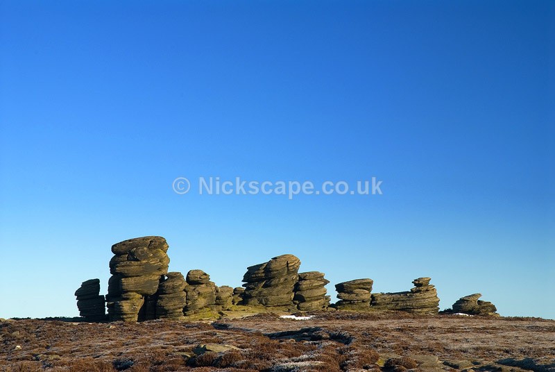 Wheel Stones on Derwent Edge - Peak District, UK - Peak District Landscape Photography Gallery