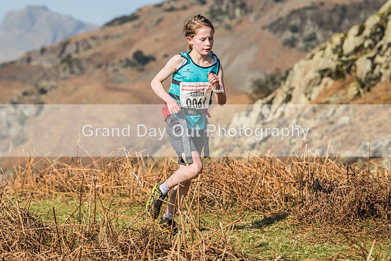Elterwater-52 - Kendal Winter League Elterwater Under 13 Fell Race Sunday 9th March 2025