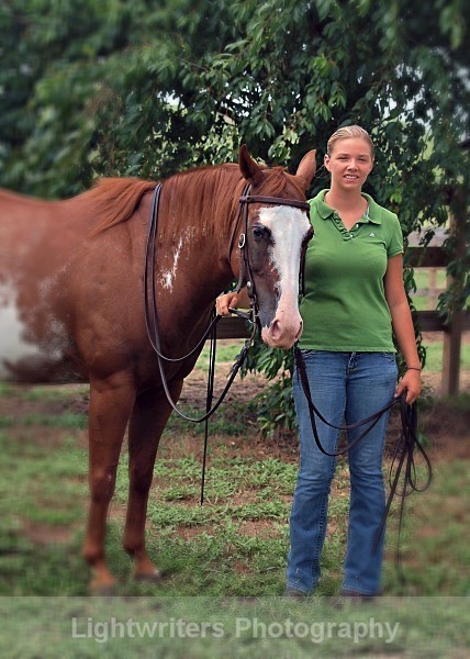Haleys Horse_013 - Haley and Pilgrim