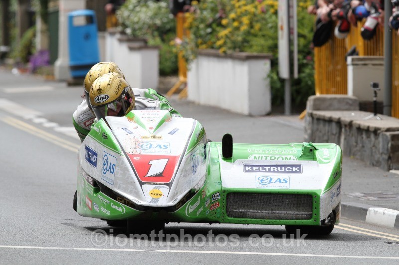 Dave Molyneux & Patrick Farrance - Sure Sidecar Race 2