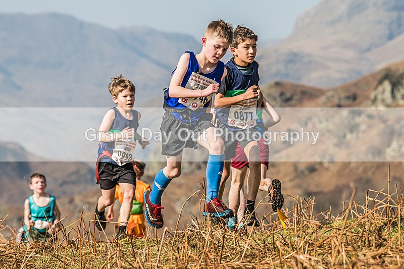 Elterwater-103 - Kendal Winter League Elterwater Under 13 Fell Race Sunday 9th March 2025