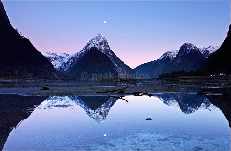 Milford Sound Moonscape - Photographs of New Zealand