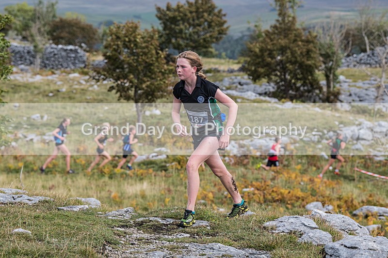 ESFRC Year 8-9-212 - English Schools Fell Running Championships Year 8-9 Giggleswick Saturday 1st October 2022