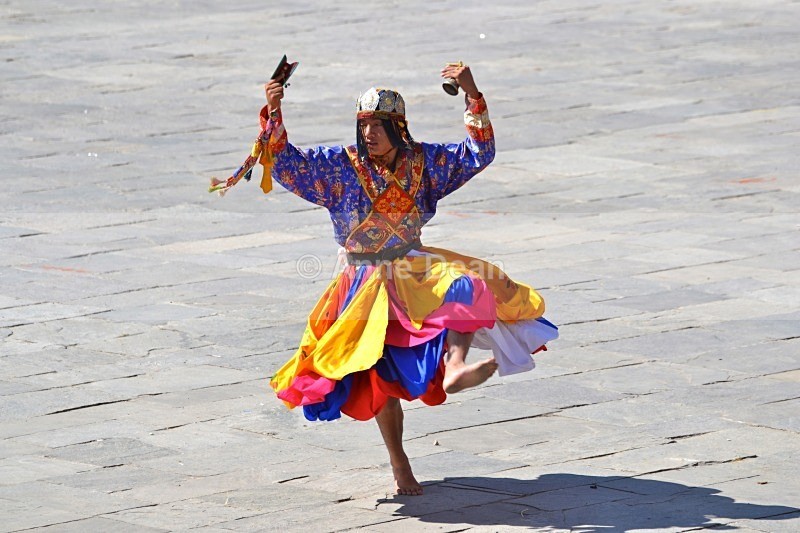 Striking a pose - Bhutan