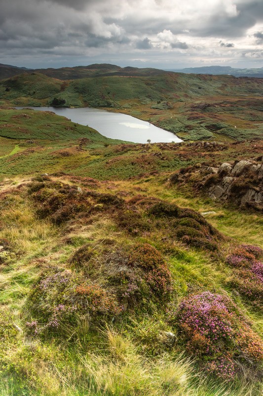 Beacon Tarn - Distant Hills