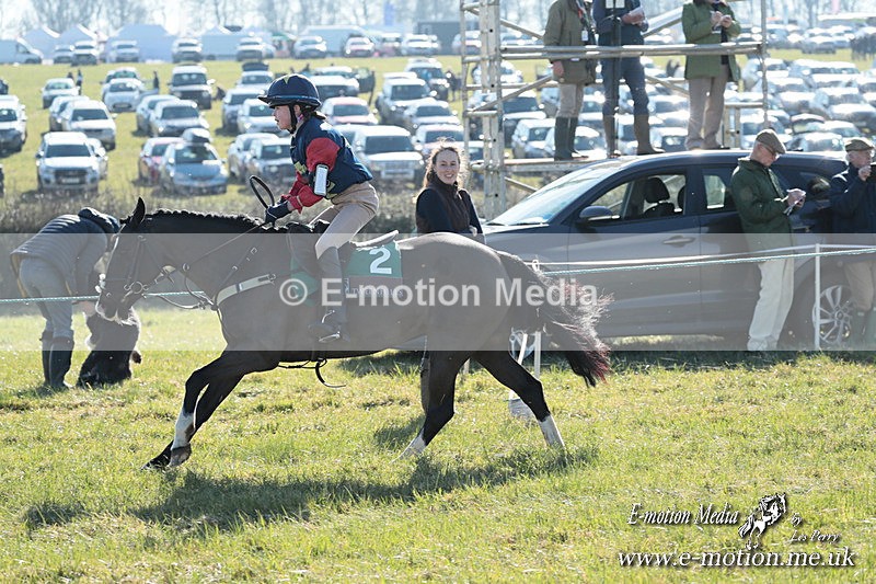 PR 010325 74 - Pony Racing from Beaufort Races Didmarton 01/03/25