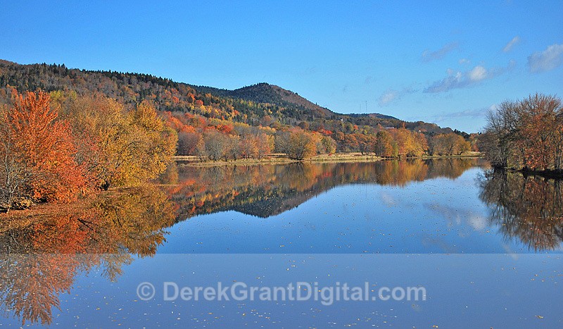 Reflecting on Autumn - New Brunswick Landscape