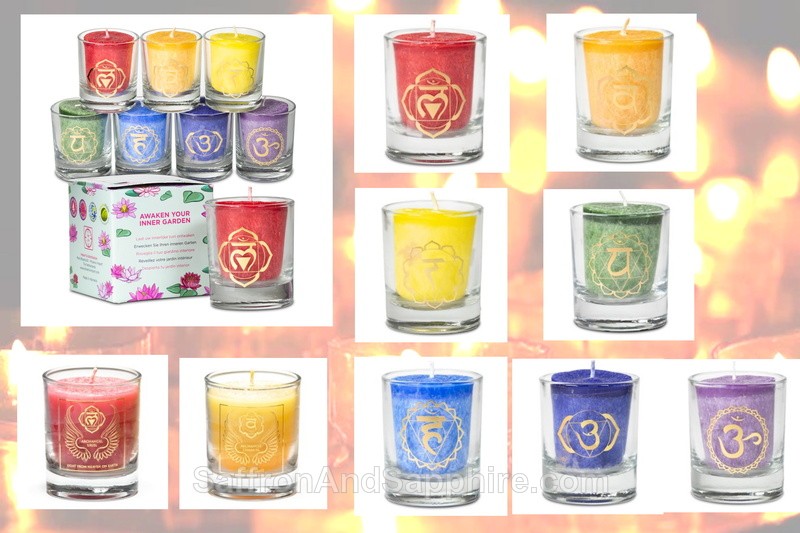 Chakra Votive Candles