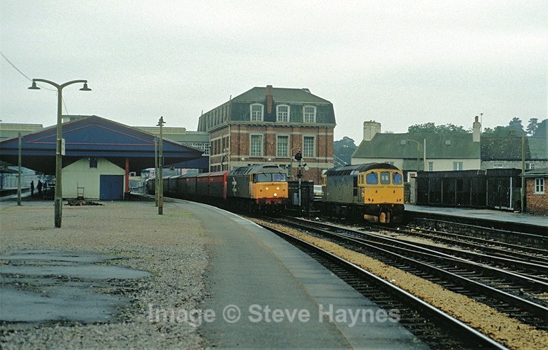 22nd Jan 1987 - Newton Abbot (inc. Aller Junction), Devon