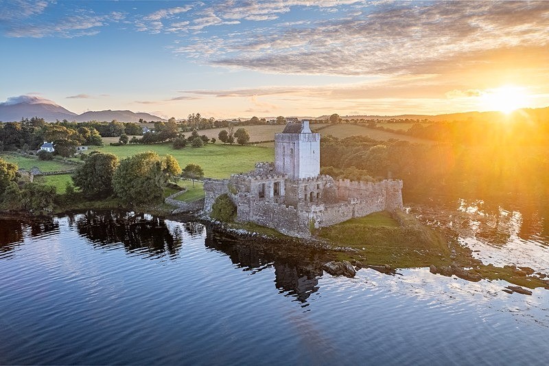 DJI_0249-HDR - Doe Castle & Lackagh