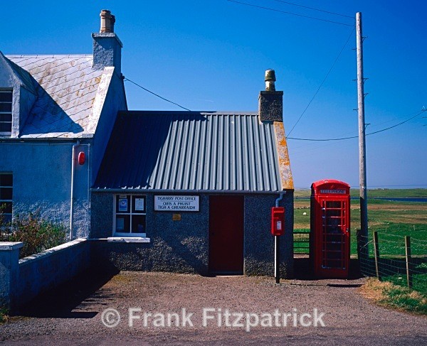 Tigharry Post Office, North Uist, Outer Hebrides. - North Uist