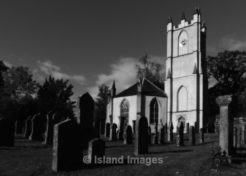 Fading light at Glen Orchy Church - Buildings and Churches