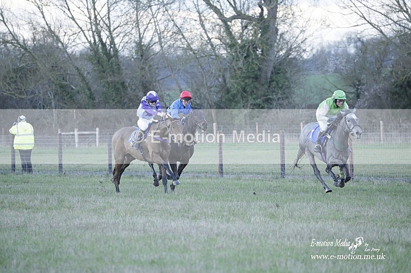 PtP 180323 1667 - Shelfield Park Races with Croome & West Warwickshire Hunt  18/03/23