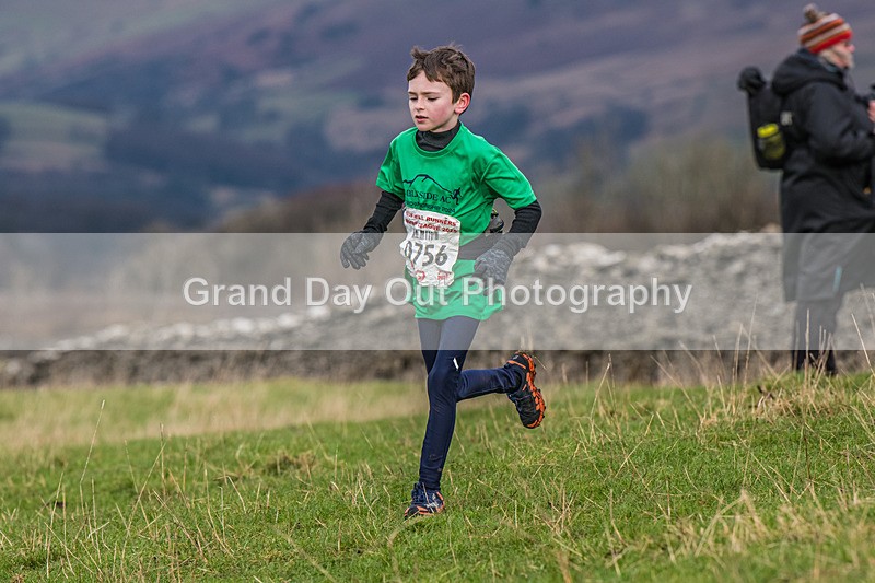 Cunswick U13-216 - Kendal Winter League Cunswick Scar Junior Under 13 Fell Race Sunday 26th January 2025