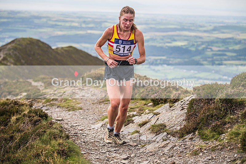 Uphill Only-216 - British Athletics Off Road Running Championships Senior Uphill Only Trial - Skiddaw Friday 15th Augu