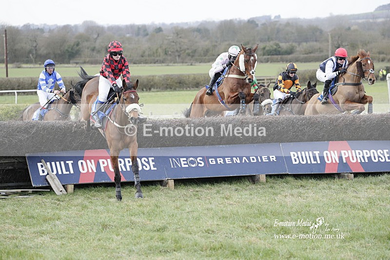PtP 250223 0249 - Kimblewick Hunt Point-to-Point Kingston Blount 25/02/23