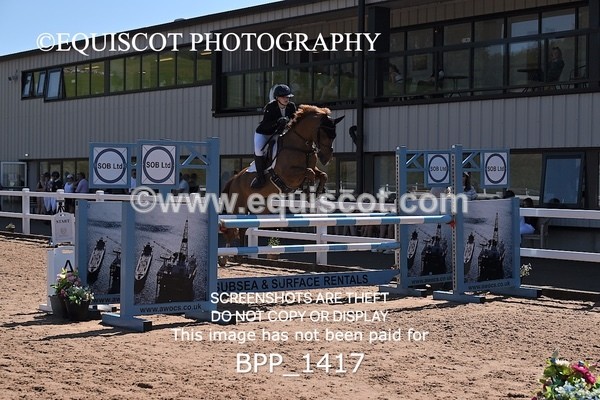 BPP_1417 - THU CLASS 2 Junior 1.15m Open/Inc Pony 1.15m Members Cup **Viewing/Selection class for 148 Debut tea
