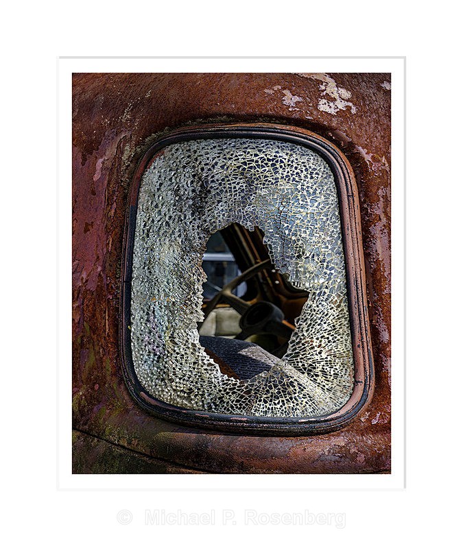 Shattered Glass Corner Window - AUTOGRAPHICA: Faded Glory