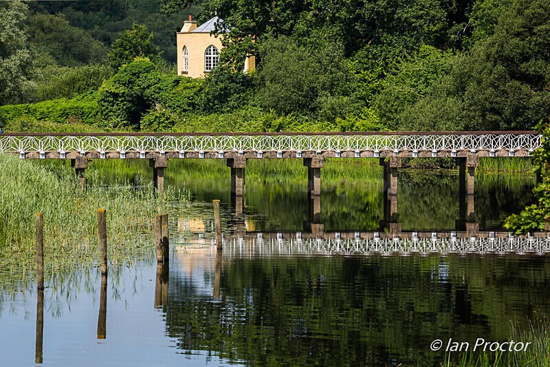 White Bridge and Summer House - Crom Estate - County Fermanagh