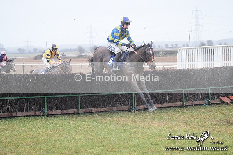 PtP 260125 313 - Cocklebarrow Point-to-Point racing with the Heythrop Hunt 26/01/25