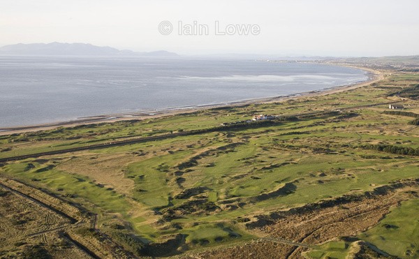 Aerial Dundonald GC - Scottish Links Aerial Images