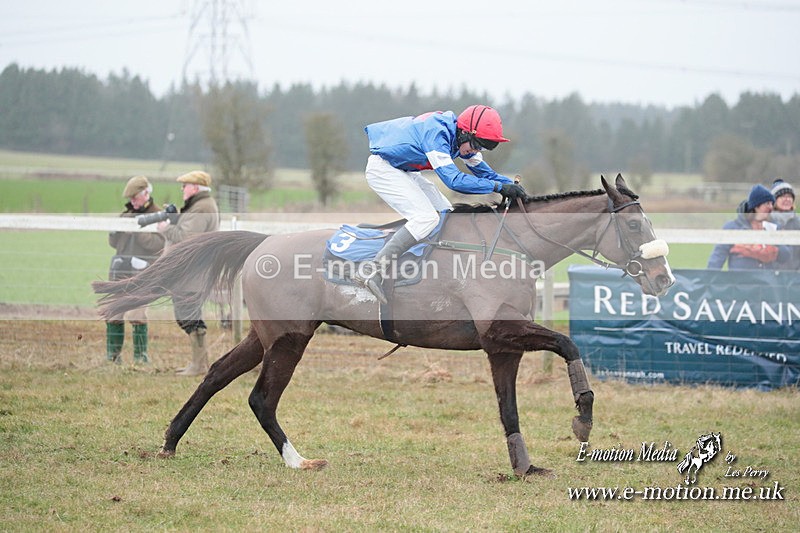 PtP 210124 920 - Cocklebarrow Races Point-to-Point 21/01/24