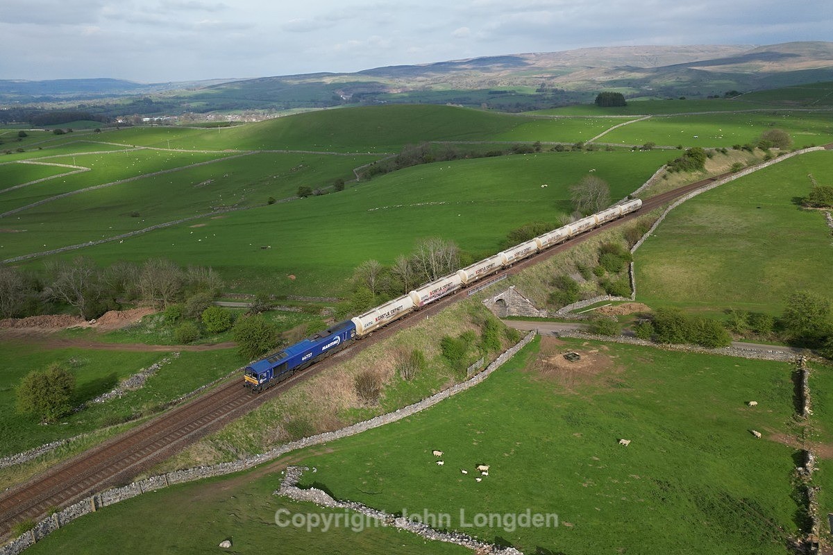 JL - 3.5.23 66727 6C00 Clitheroe - Carlisle NY, Waitby - Waitby