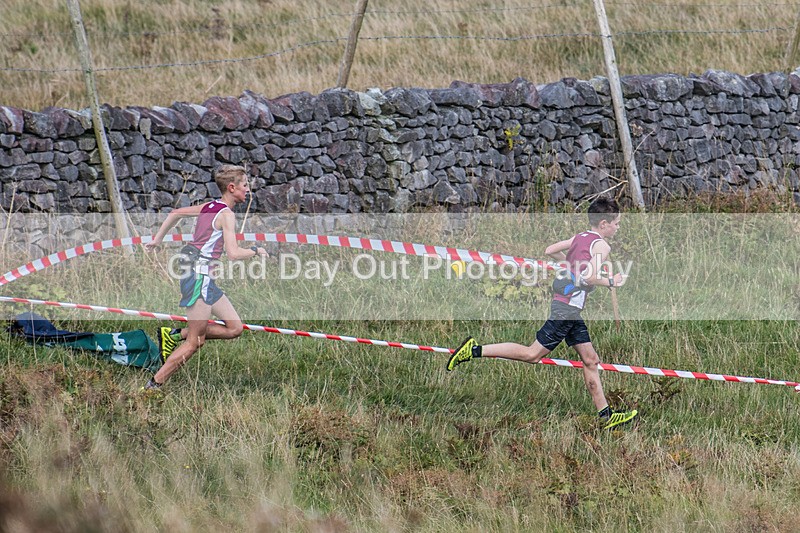 Year 7-15 - The English Schools Fell Running Championship Giggleswick Year 7 Sunday 6th October 2024