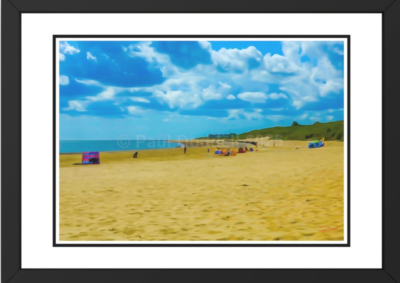 Seaside Serenity, Gorleston-On-Sea Paintings by Paul Duddell, Whispers & Strokes - Artist, Painter, and Photographer