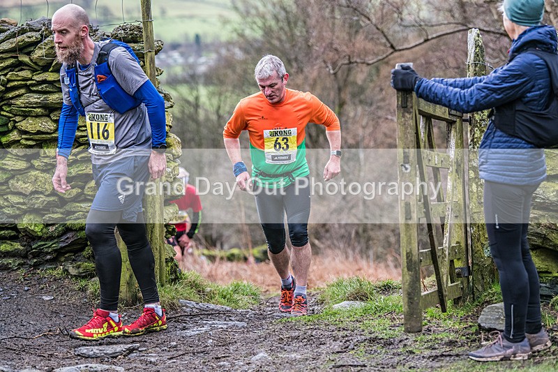 BB Kong-287 - Kong Running BB Kong Fell Race Saturday 17th February 2024