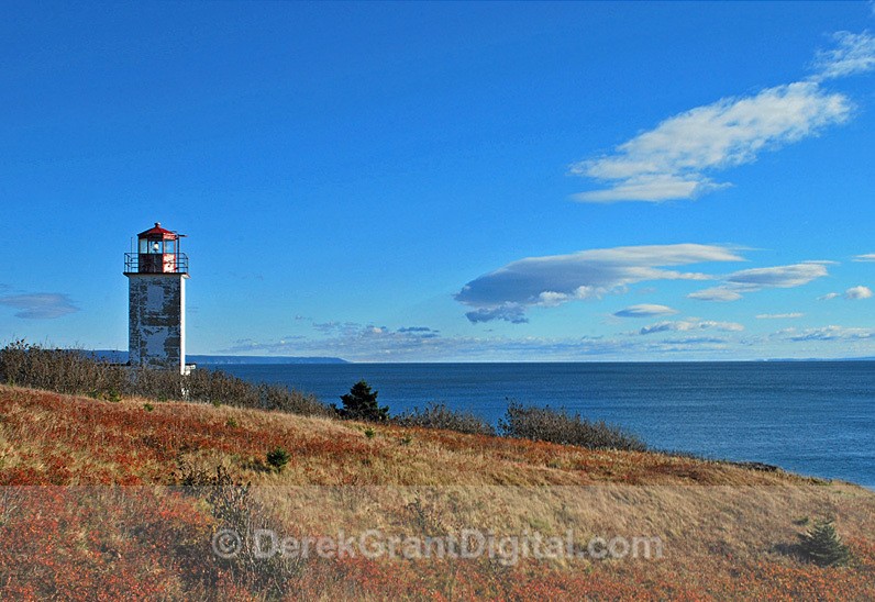 Quaco Head Lighthouse - 2 - Lighthouses of New Brunswick