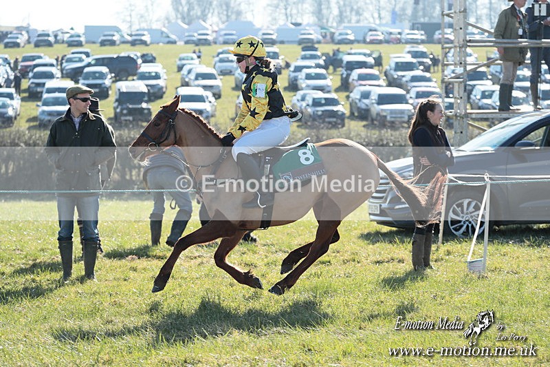 PR 010325 70 - Pony Racing from Beaufort Races Didmarton 01/03/25