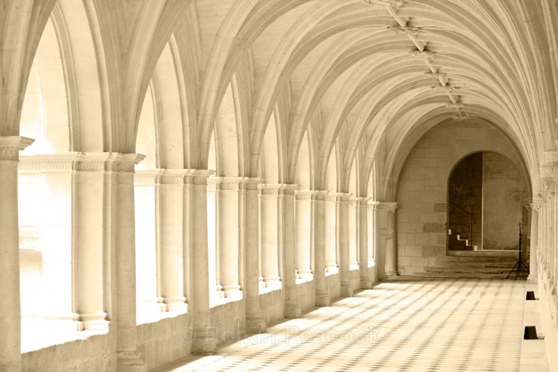 Grand Moutier Cloisters - Ruins and Not So Ruined