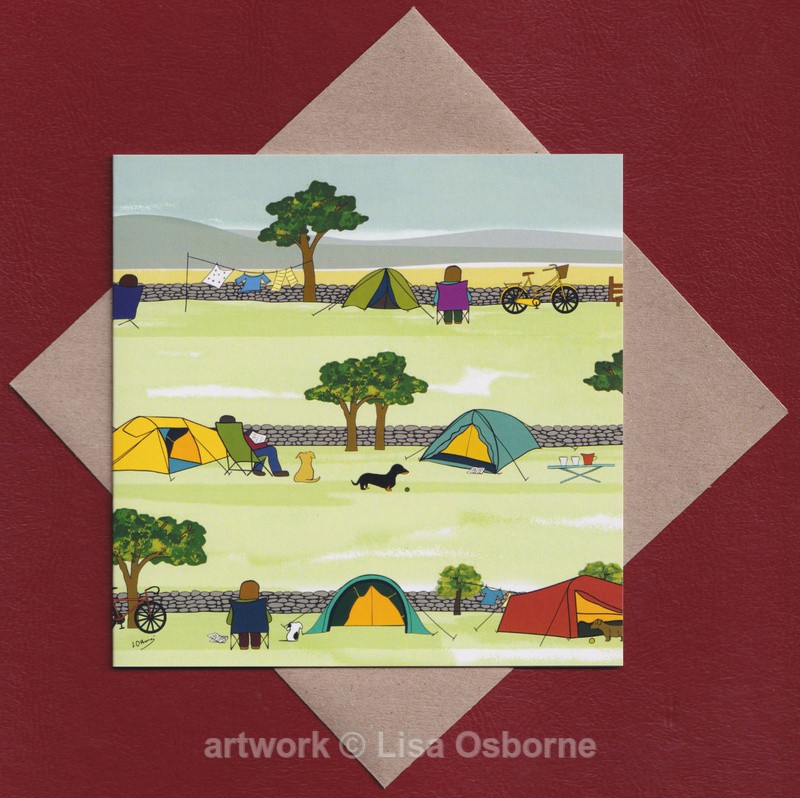 Camping greeting cards - GREETINGS CARDS