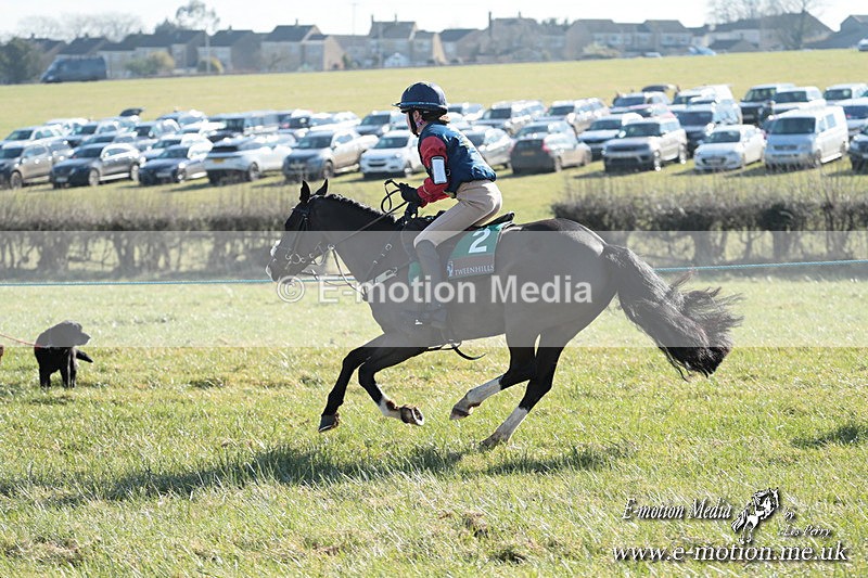 PR 010325 84 - Pony Racing from Beaufort Races Didmarton 01/03/25
