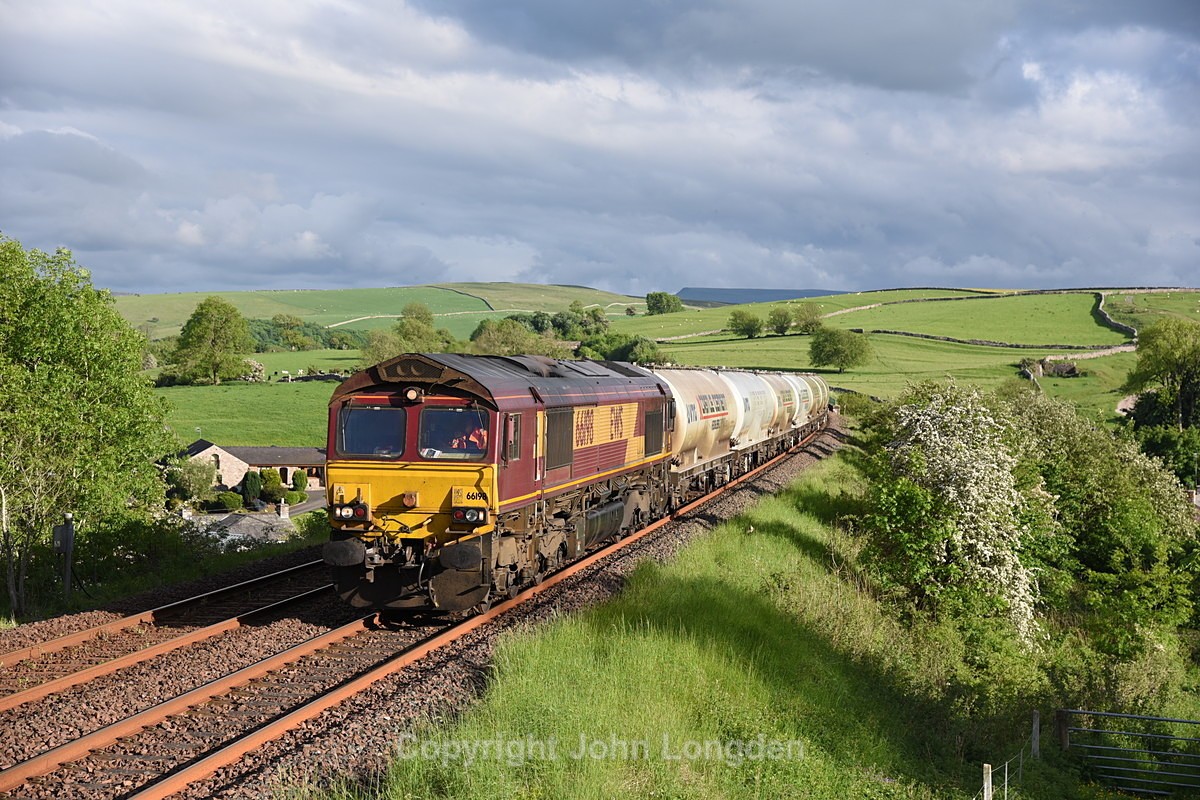 JL - 2.6.17 66198 6S00 Clitheroe - Mossend, Crosby Garret - Crosby Garret