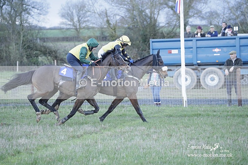 PtP 180323 1712 - Shelfield Park Races with Croome & West Warwickshire Hunt  18/03/23