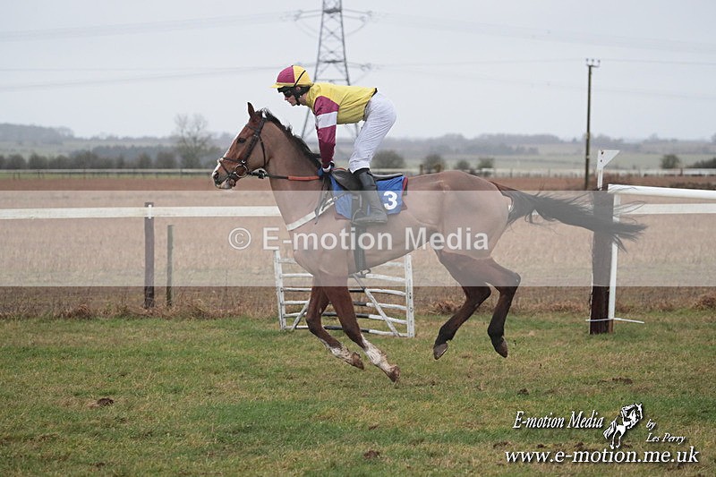 PtP 260125 469 - Cocklebarrow Point-to-Point racing with the Heythrop Hunt 26/01/25