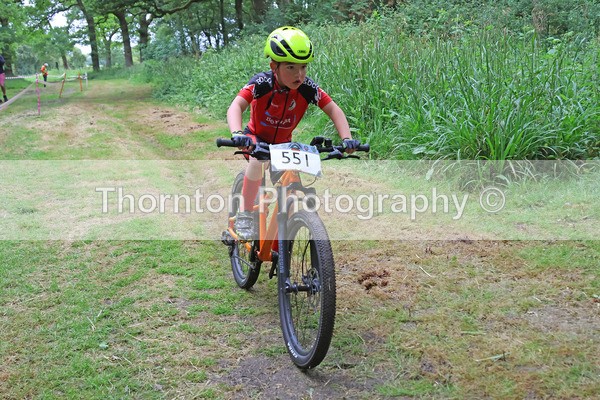 551 - MTB East Round 5 Gallows Green 25th May 2025 Under 7s Under 9s Under 12s Races 08:45 – 9:35