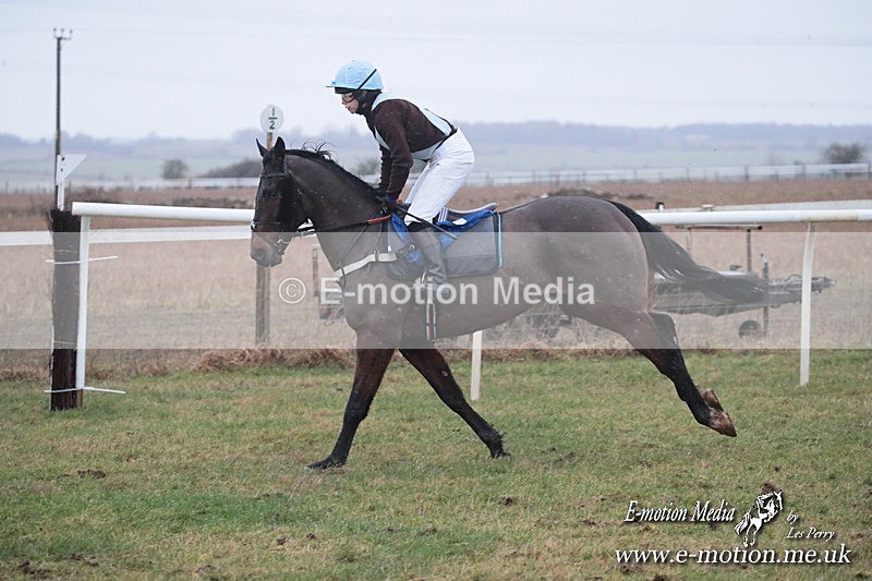 PtP 260125 704 - Cocklebarrow Point-to-Point racing with the Heythrop Hunt 26/01/25